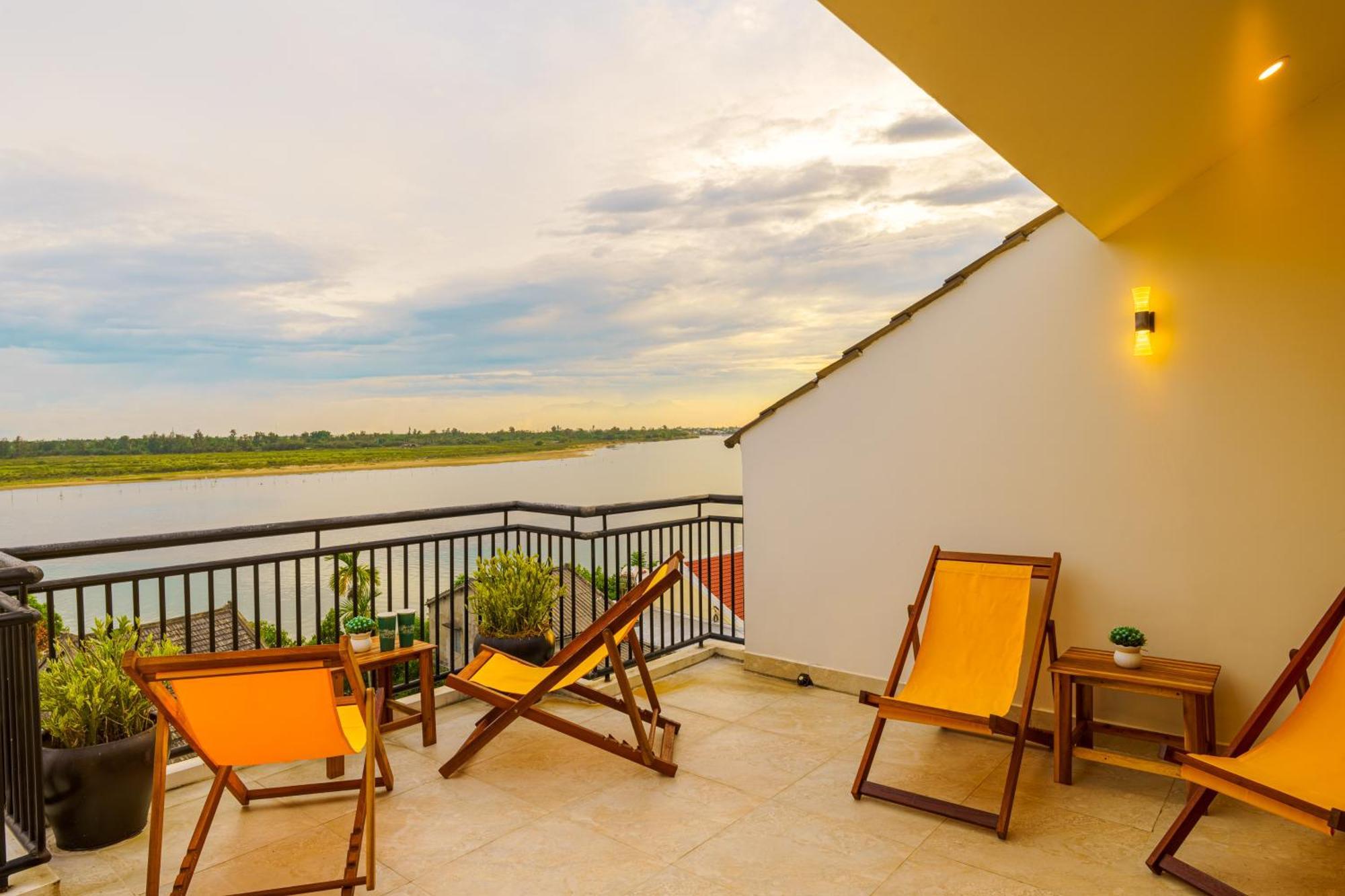 Ha Mountain View Pool Villa Хойан Экстерьер фото