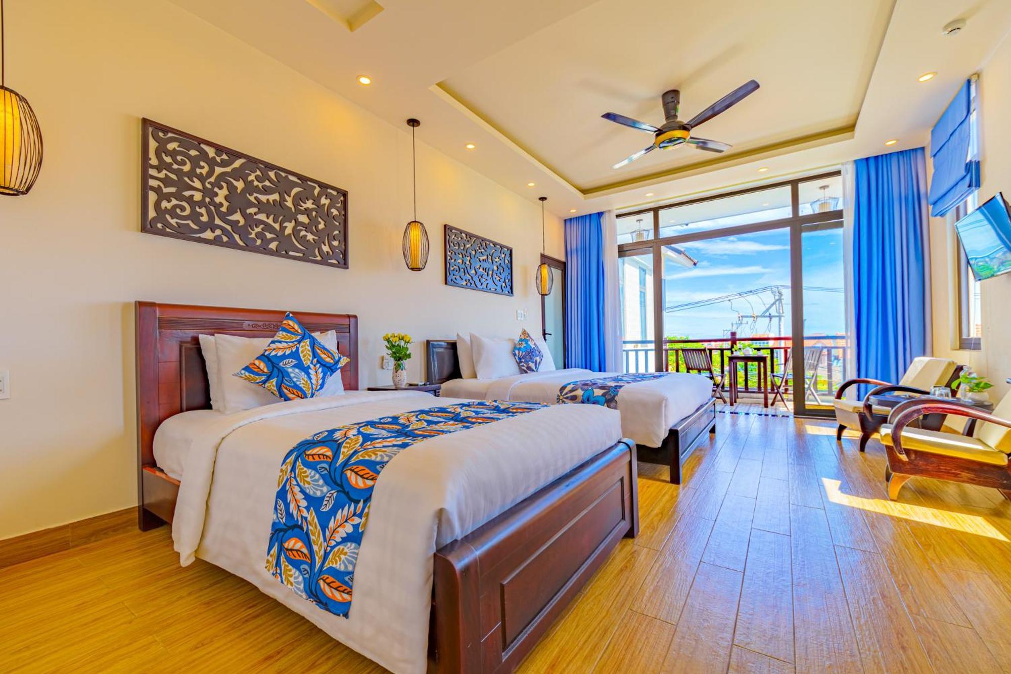 Ha Mountain View Pool Villa Хойан Экстерьер фото