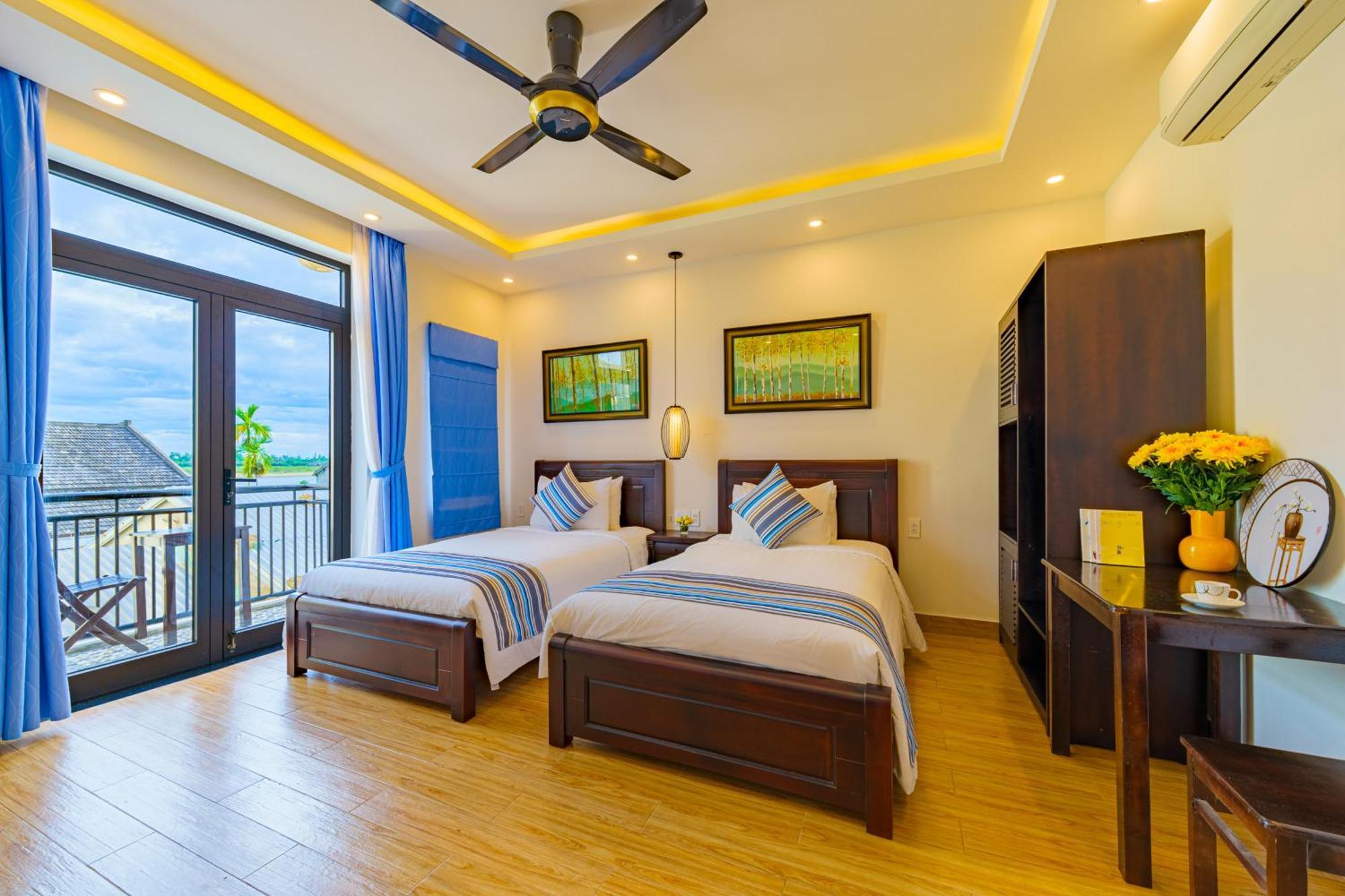 Ha Mountain View Pool Villa Хойан Экстерьер фото